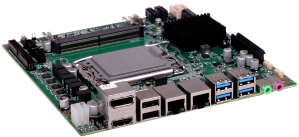 华北工控MITX-6155  电力巡检机器人专用嵌入式AI主板